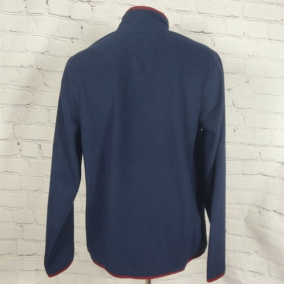 Hurley Men's Size S Navy Wander On Polar Fleece Pullover - Picture 7 of 9